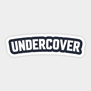 UNDERCOVER Sticker